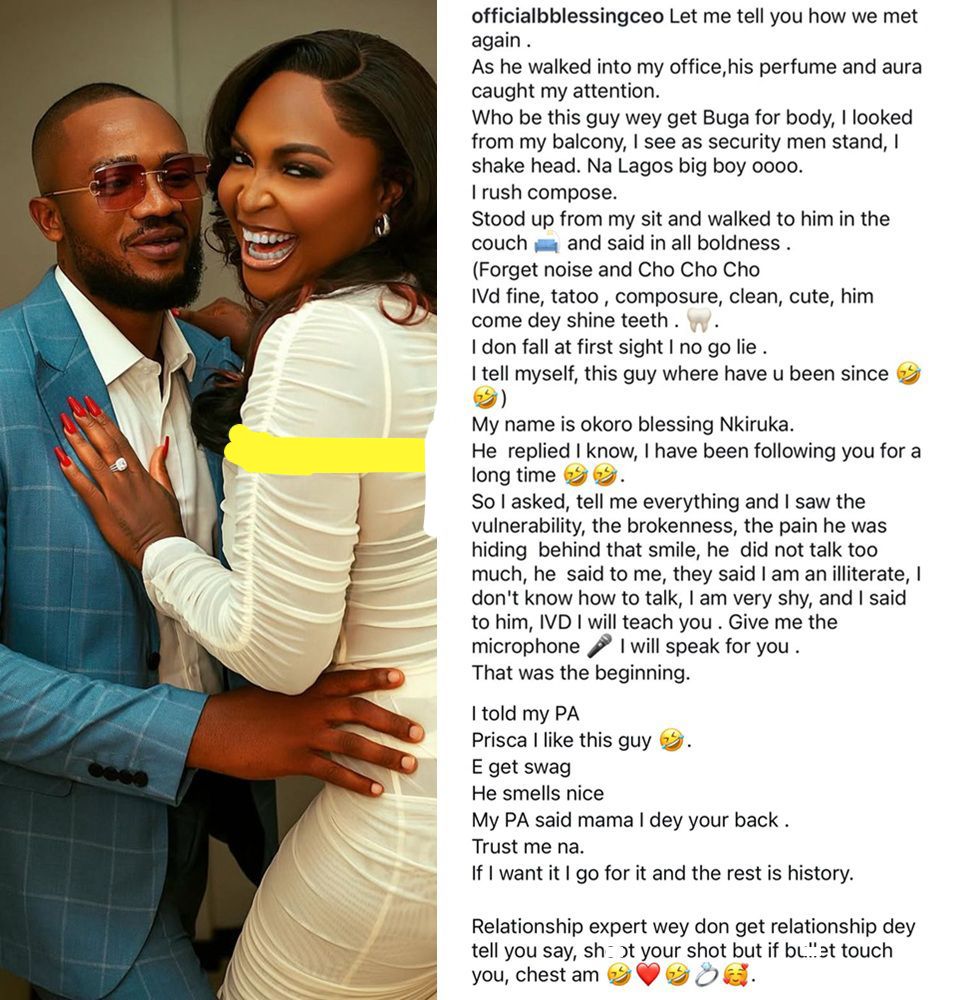 busterblog - "Shoot Your Shot!" – How Blessing CEO Took the Bold Step That Led to Love with IVD
