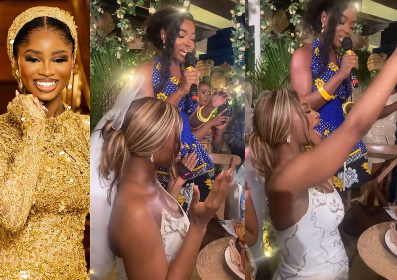 busterblog - “Pastor Michelle!” — Priscilla Ojo Hails Mercy Aigbe’s Daughter for Her Fervent Prayers at Bridal Shower