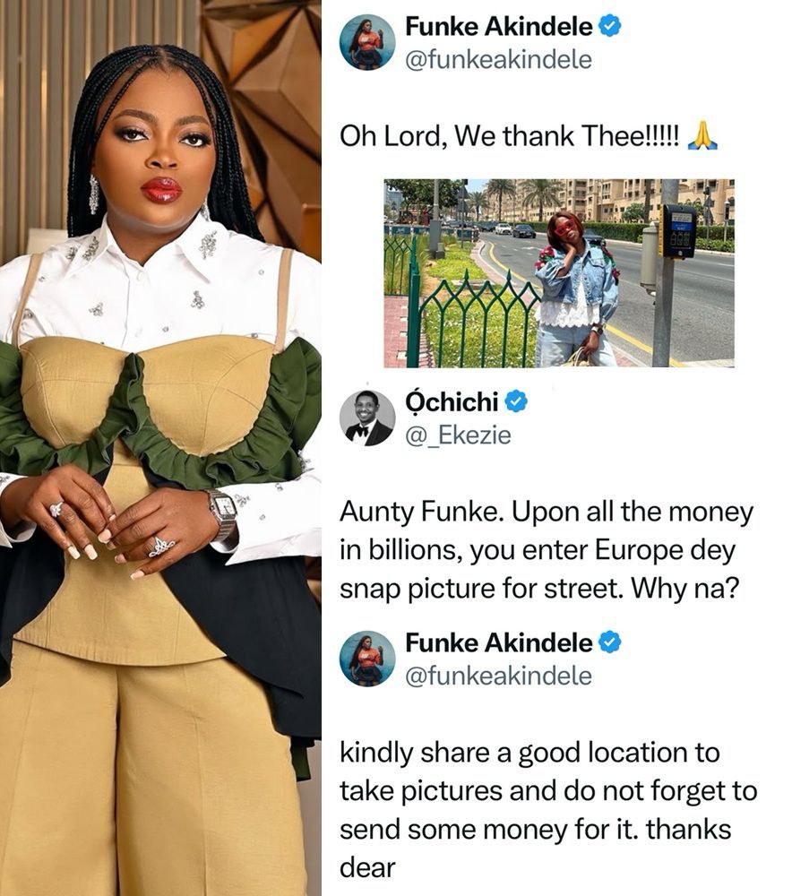 busterblog - Funke Akindele Responds Sharply to Criticism Over Her Street Photos in Europe Despite Her Wealth
