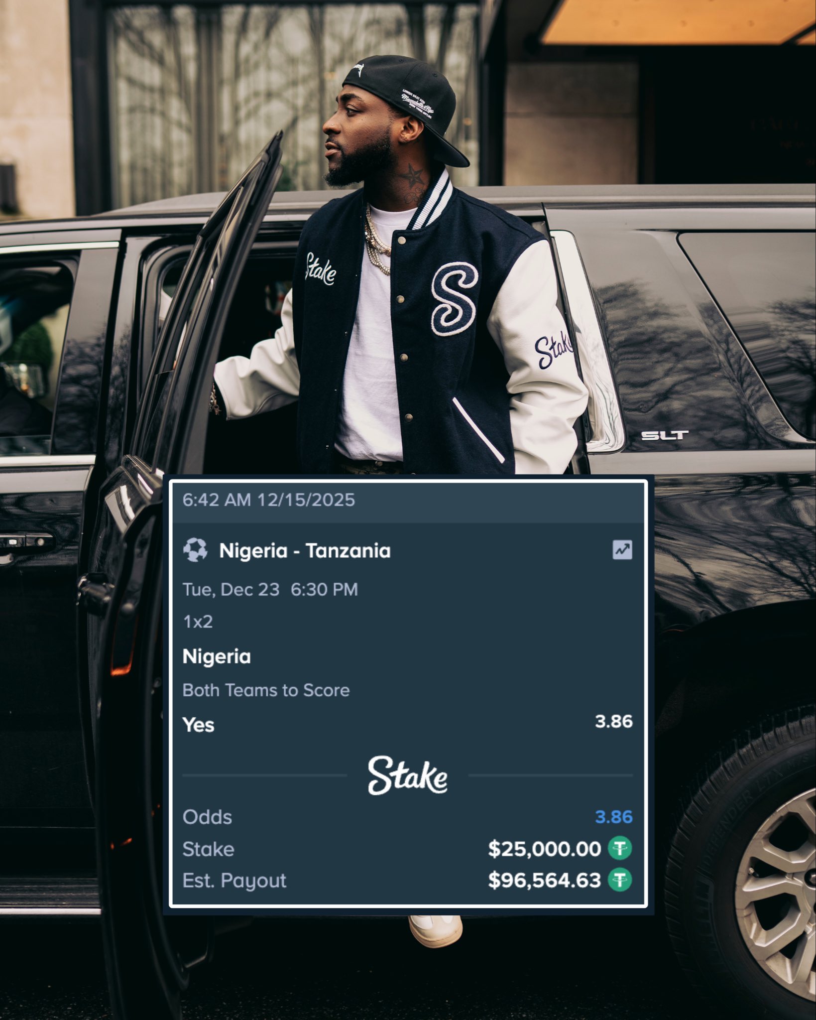 Davido Scores Big Off AFCON: Bags $96,564 in High-Stakes Bet on Nigeria vs Tanzania Clash