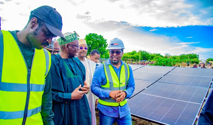JUST IN: Governor Umar Namadi Unveils N1.2bn Solar-Hybrid Power Project in Jigawa as State Pushes for Energy Revolution