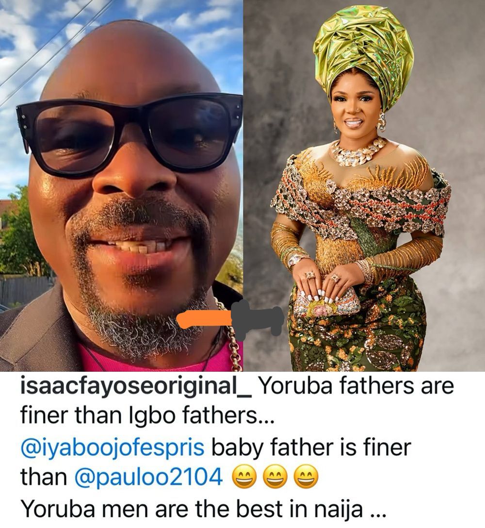 busterblog - “Yoruba Men Are Finer Than Igbo Men” – Isaac Fayose Sparks Debate Over Iyabo Ojo’s Ex-Husband and Paul Okoye