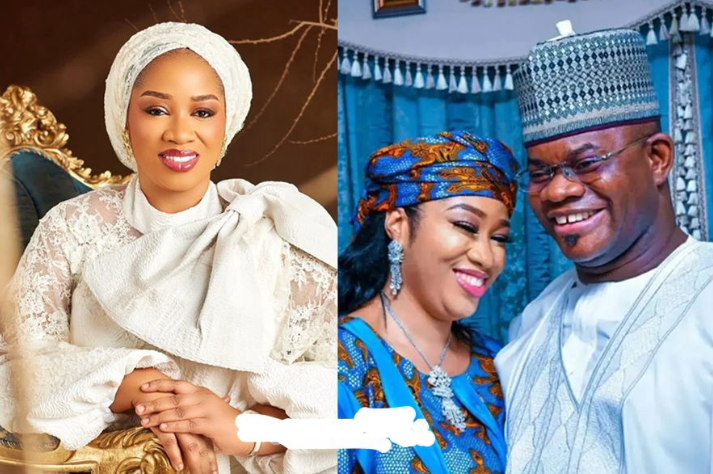 Love in Layers: Yahaya Bello's Household Grows as Wife Hafiza Celebrates Arrival of New Wife