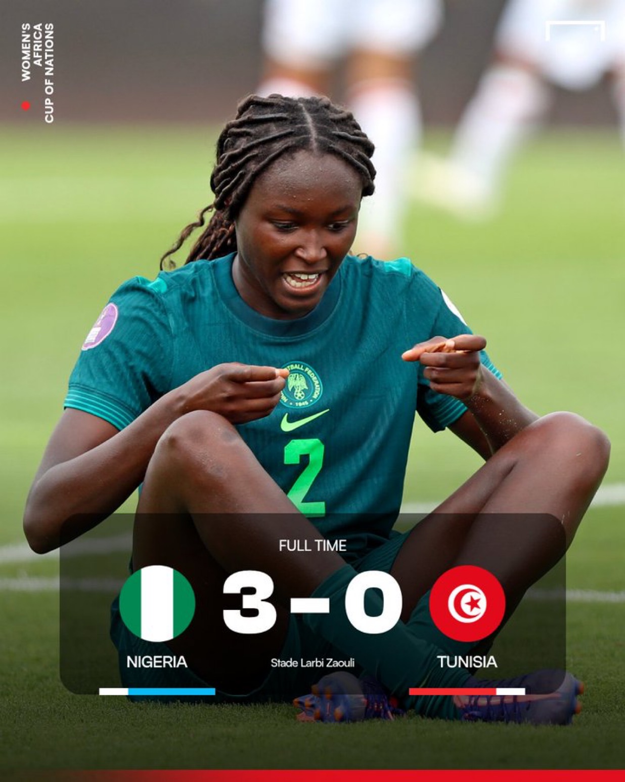 busterblog - BREAKING: Super Falcons Dismantle Tunisia 3–0 in Blazing Start to WAFCON 2024 Campaign