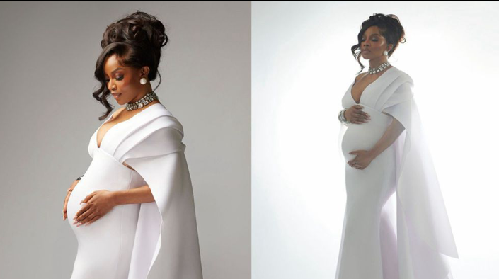 busterblog - “I’ve Lived in Fear But God Held My Hands” – Toke Makinwa’s Emotional Revelation as She Shares Stunning Maternity Photos