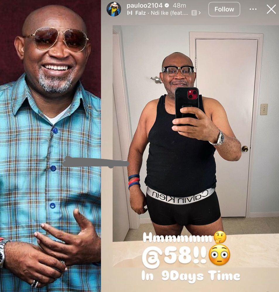 busterblog - Music Executive Paul O Flaunts Toned Physique Ahead of 58th Birthday