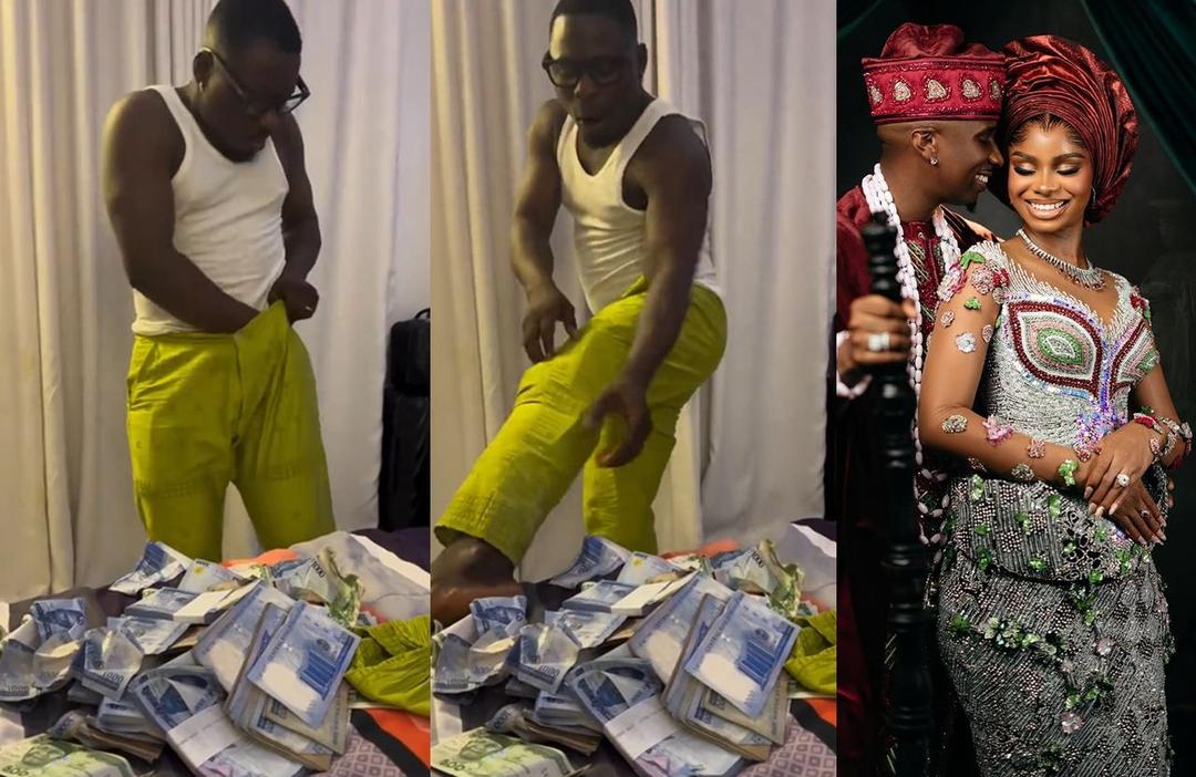busterblog - “This Is a Drop of Water in the Ocean” – Actor Kamo Reveals the Money He Packed at Priscilla Ojo’s Lavish Wedding