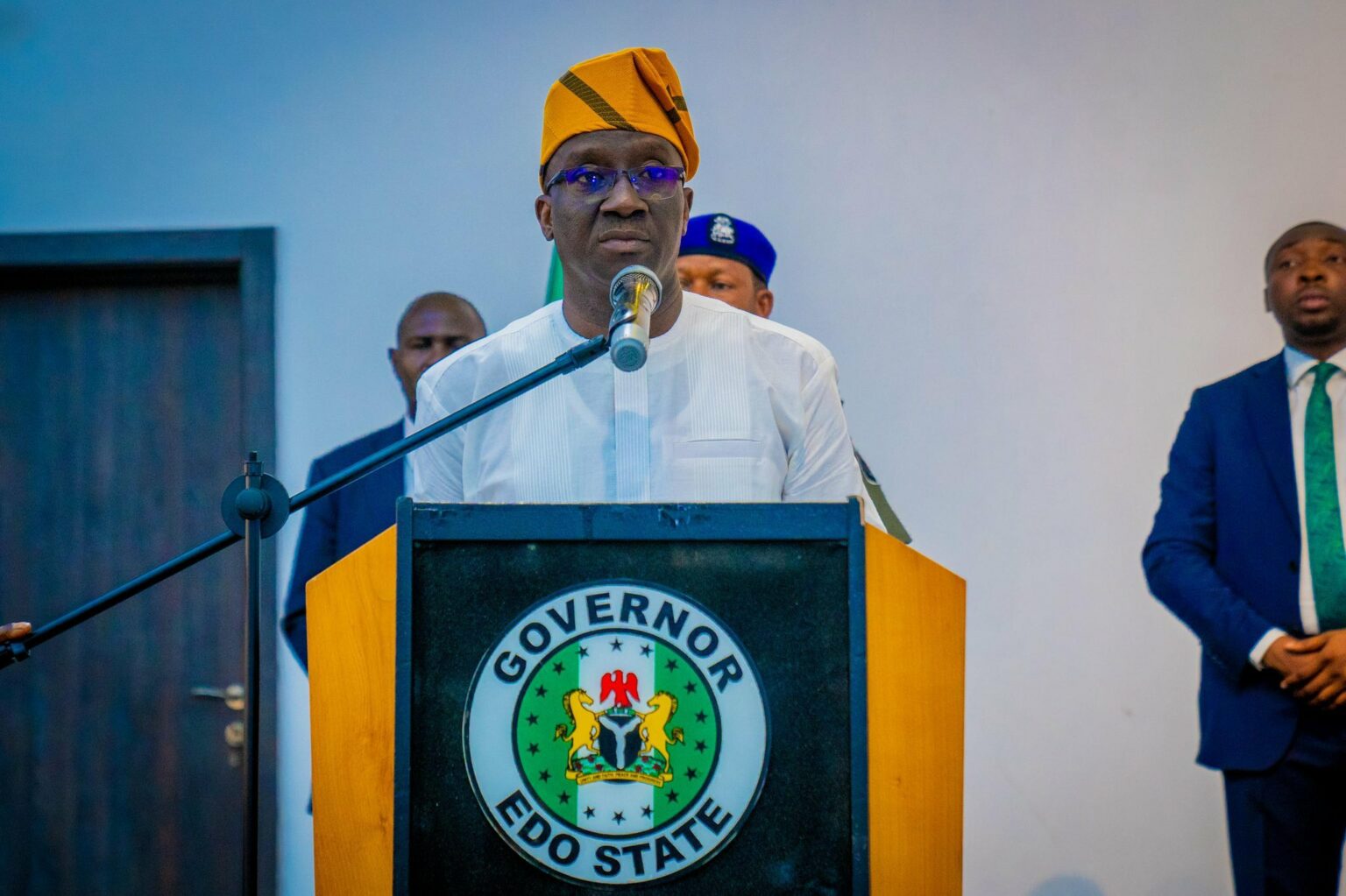 busterblog - Edo State Governor, Senator Monday Okpebholo, Kicks Off Campaign for President Bola Tinubu’s 2027 Re-election