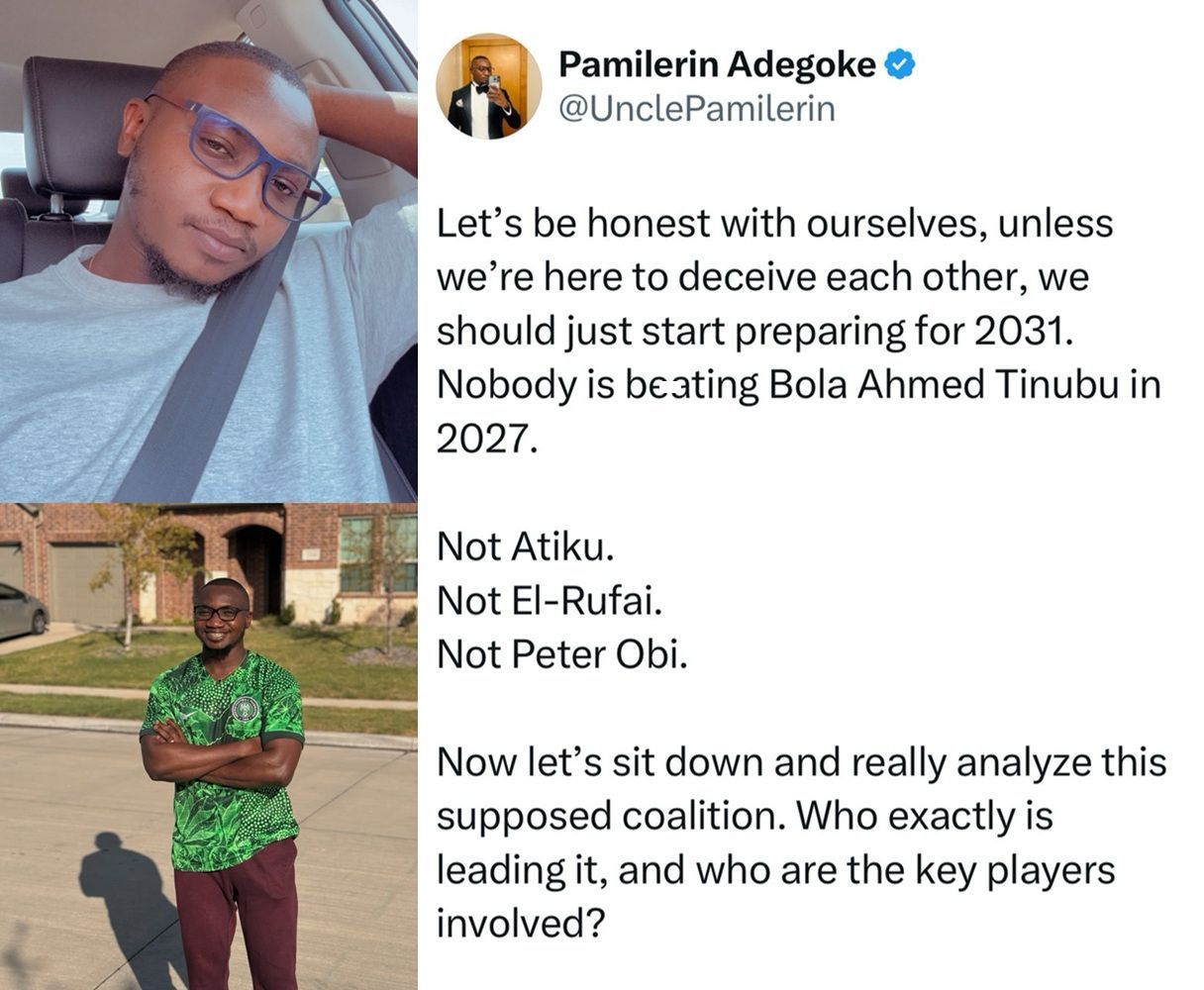 busterblog - "Pamilerin Adegoke Predicts Tinubu's 2027 Victory, Dismissing Opposition as Unrealistic
