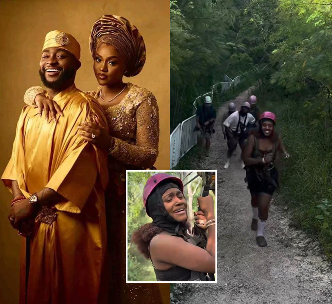 Love Above the Clouds: Davido and Chioma Take Their Romance to New Heights with Thrilling Hawaii Zipline Adventure
