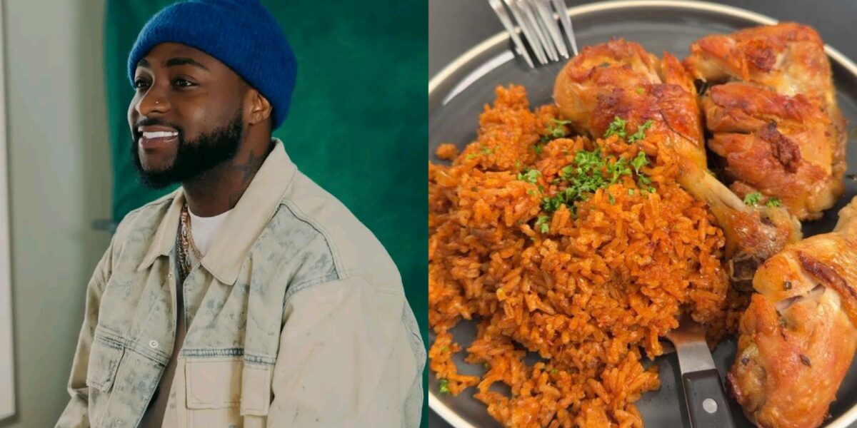 busterblog - Tongues Wag as Davido Shows Off Homemade Jollof Rice: A Cultural and Culinary Spotlight