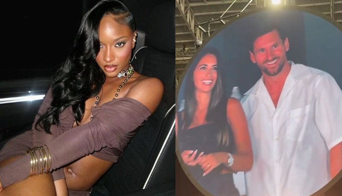 busterblog - From Studio to Stadium: Ayra Starr Performs 'Hot Body' at Coldplay Concert with Lionel Messi Watching
