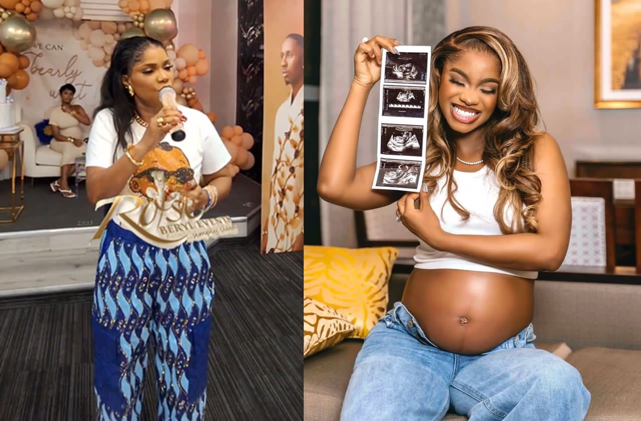 busterblog - “What Are We Hiding? You Don’t Hide God’s Blessing” – Iyabo Ojo Explains Why Priscilla’s Pregnancy Was Made Public Before Delivery