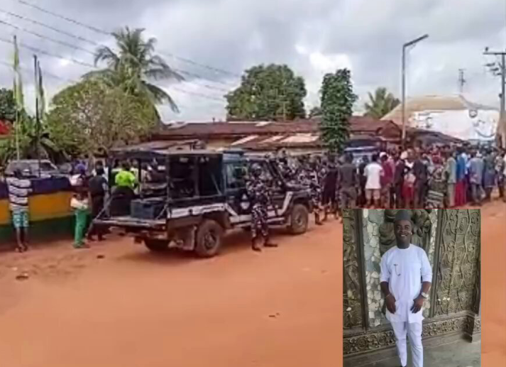 Outrage in Abia: Bende Residents Storm Police Station Over Alleged Brutal Killing of Mr. Okorie Wisdom