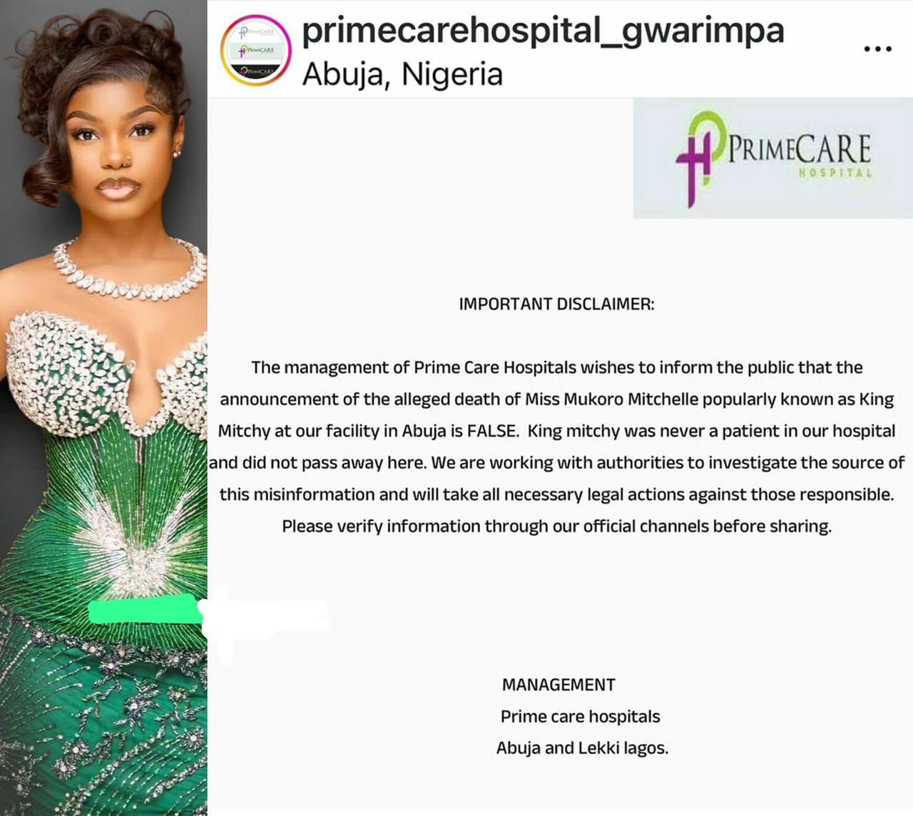 Shock and Rumor Collide: Hospital Denies Death of Online Star King Mitchy, Says He Was “Never Our Patient”