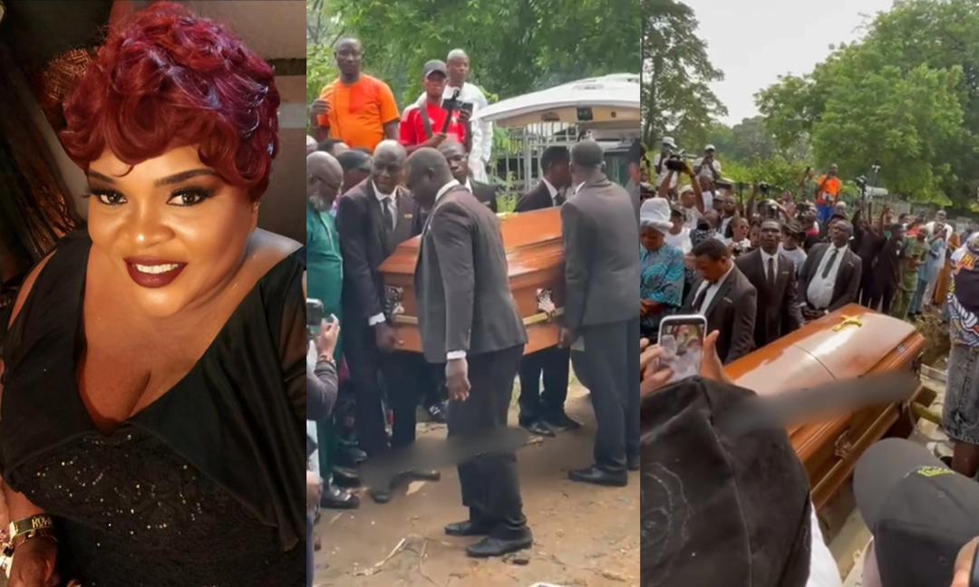 Final Curtain Call: Tears, Tributes as Actress Allwell Ademola Is Laid to Rest in Yaba