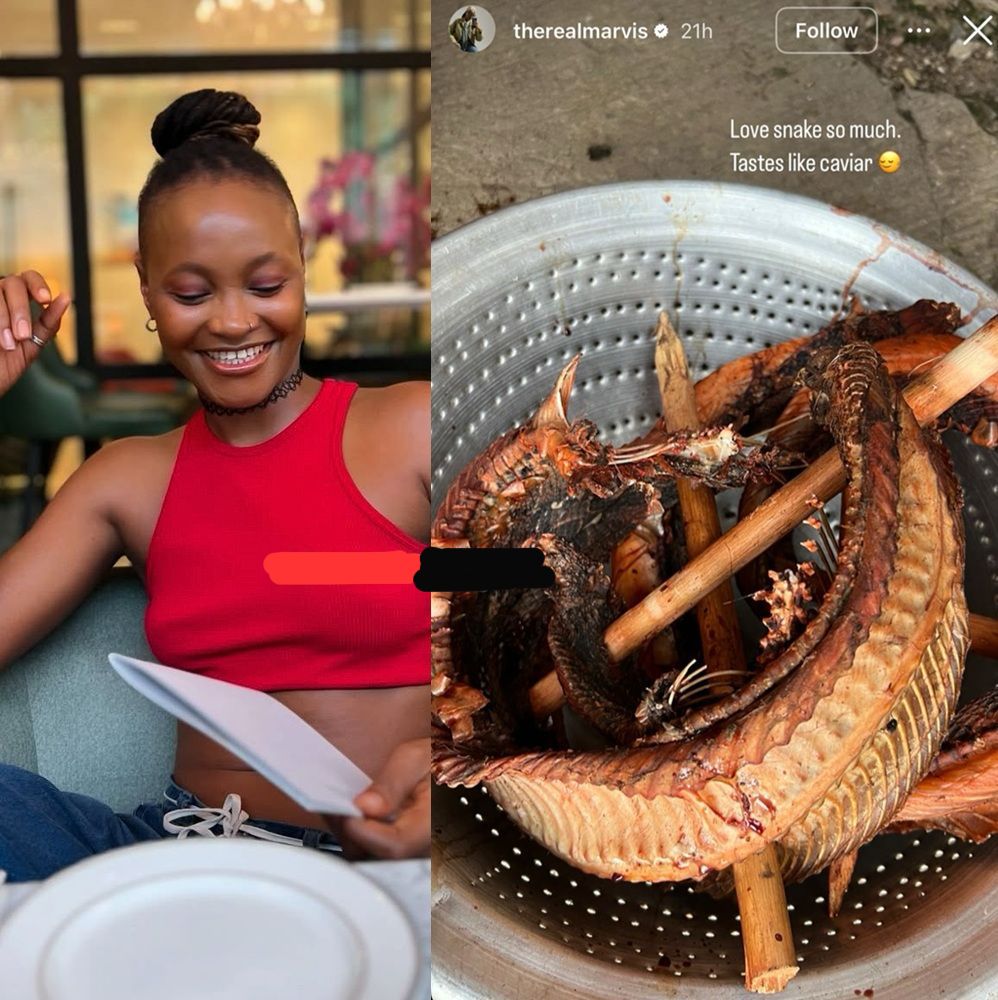 BBNaija Star Marvis Opens Up About Her Love for Eating Snakes