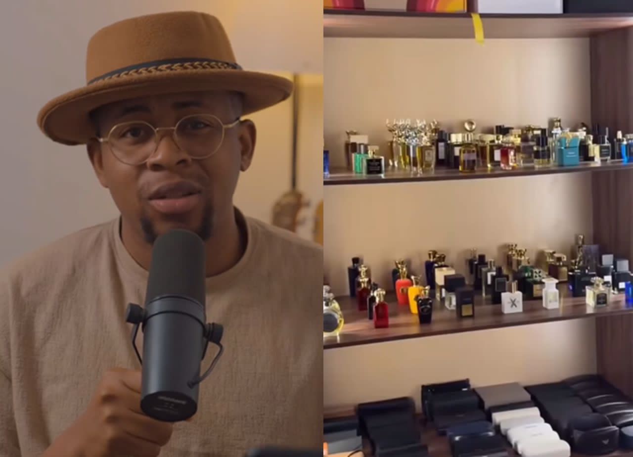 busterblog - 40 Bottles of Excess? Solomon Buchi Slams Mr Macaroni Over Perfume Obsession