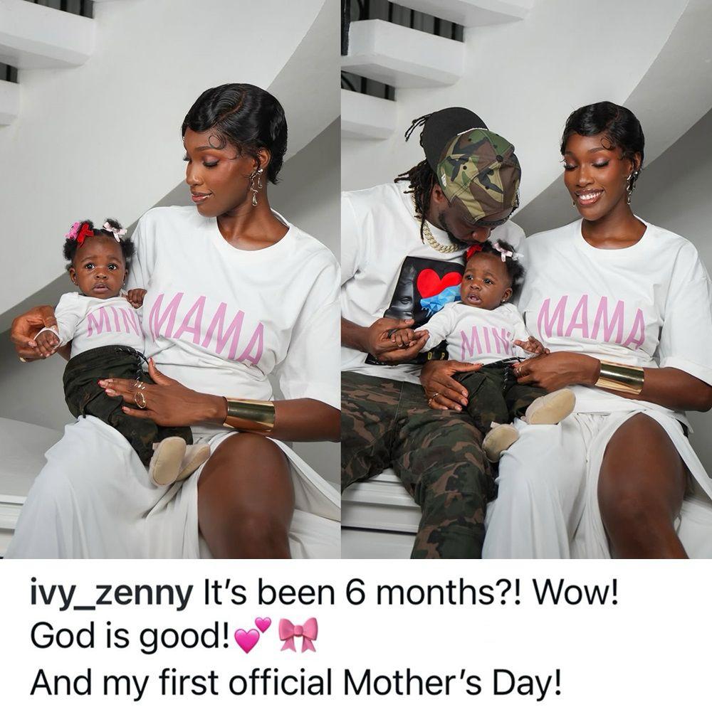 busterblog - Paul Okoye’s Partner, Ivy Ifeoma, Celebrates Their Daughter As She Turns Six Months Old