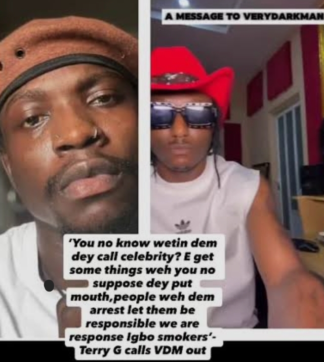 Terry G fires back at VeryDarkMan, defends celebrities over NDLEA’s cannabis crackdown