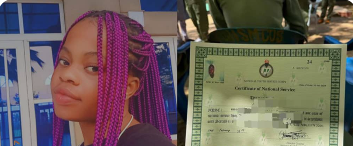 Nigerian Lady Celebrates Historic NYSC Completion, Declares She Has Broken a Generational Curse