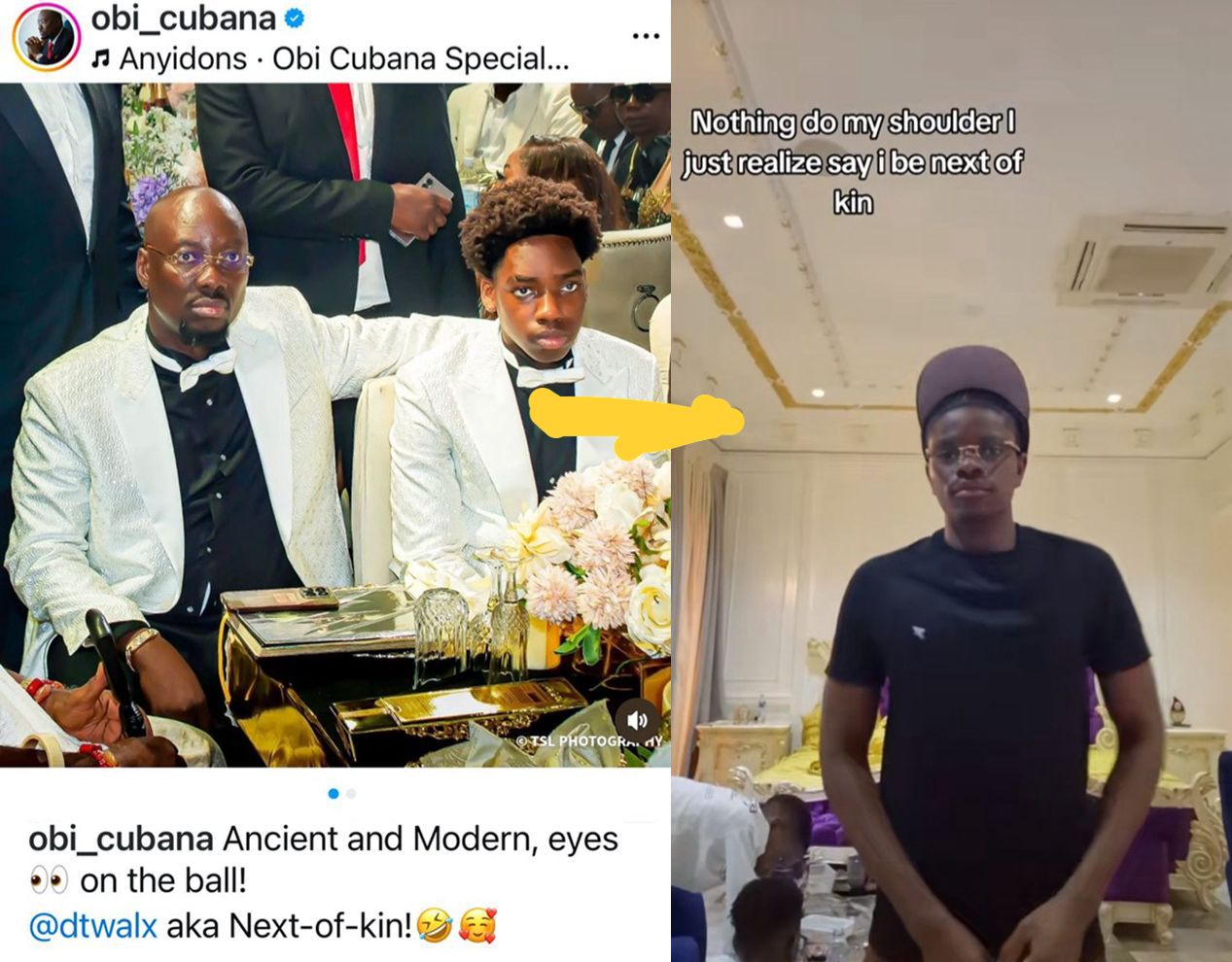 busterblog - Obi Cubana Silences Speculation, Publicly Declares First Son as His Next of Kin After TikTok Drama