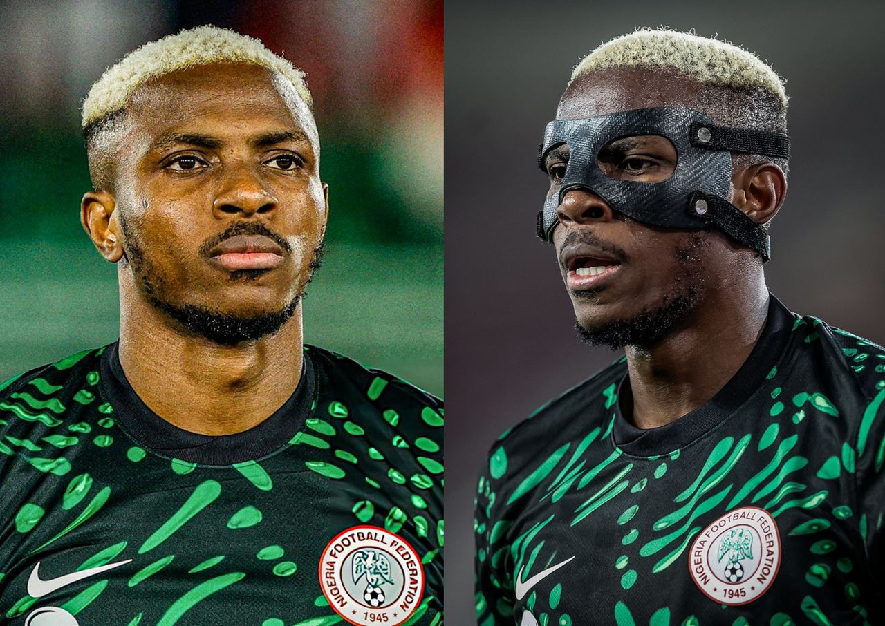 Victor Osimhen Opens Up About His Facial Injury: “I Can’t Eat with the Right Side of My Face”