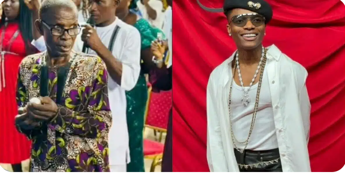 busterblog - “Wizkid Is My Son”: Elderly Man Sparks Frenzy with Shocking Claim During Church Service