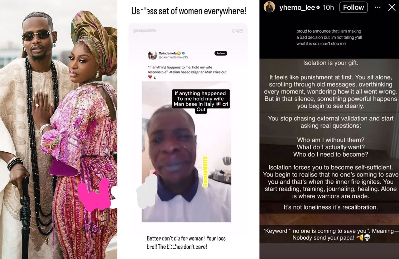 Yhemolee Sparks Marital Crisis Rumours With Cryptic Posts Months After Lavish Wedding