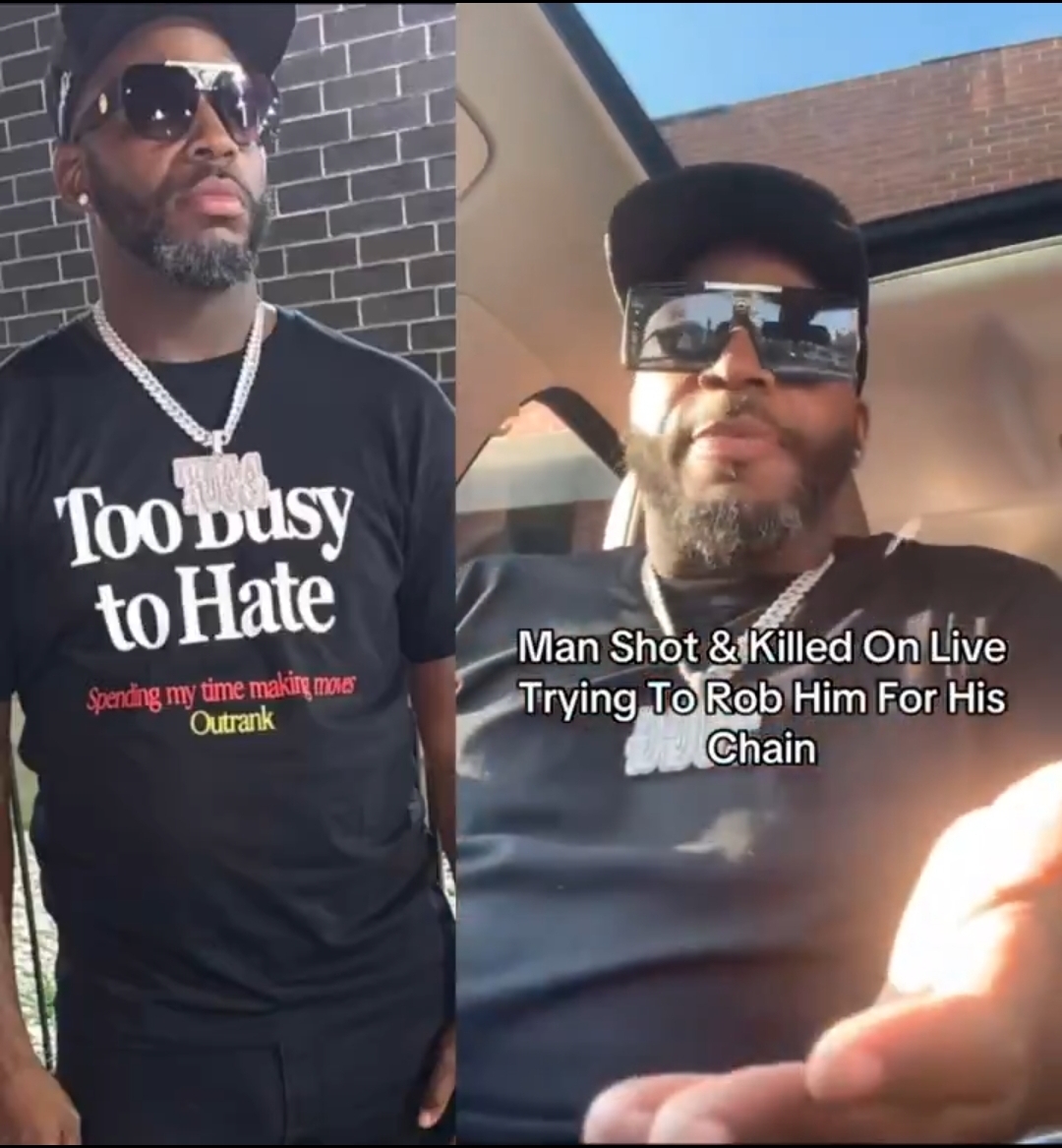 busterblog - Chicago Man Shot Dead on Facebook Live During Robbery Attempt Over Chain