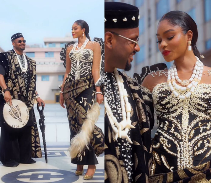 “Ladies and Gentlemen, My Wife”: BBNaija Star Cross Seals Love Story With Lavish Traditional Wedding