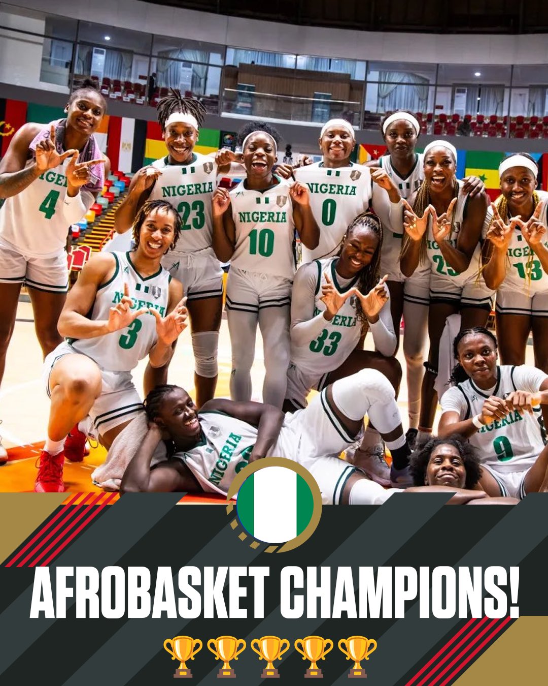 busterblog - “Naija No Dey Carry Last” – Nigeria's Women Rewrite African Sports History with D’Tigress and Super Falcons’ Unbeaten Glory