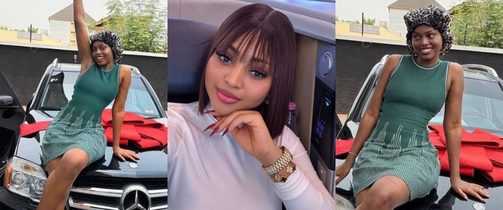 From Sisterhood to Supercar: Regina Daniels’ Birthday Surprise for Destiny Sparks Joy and Admiration Online