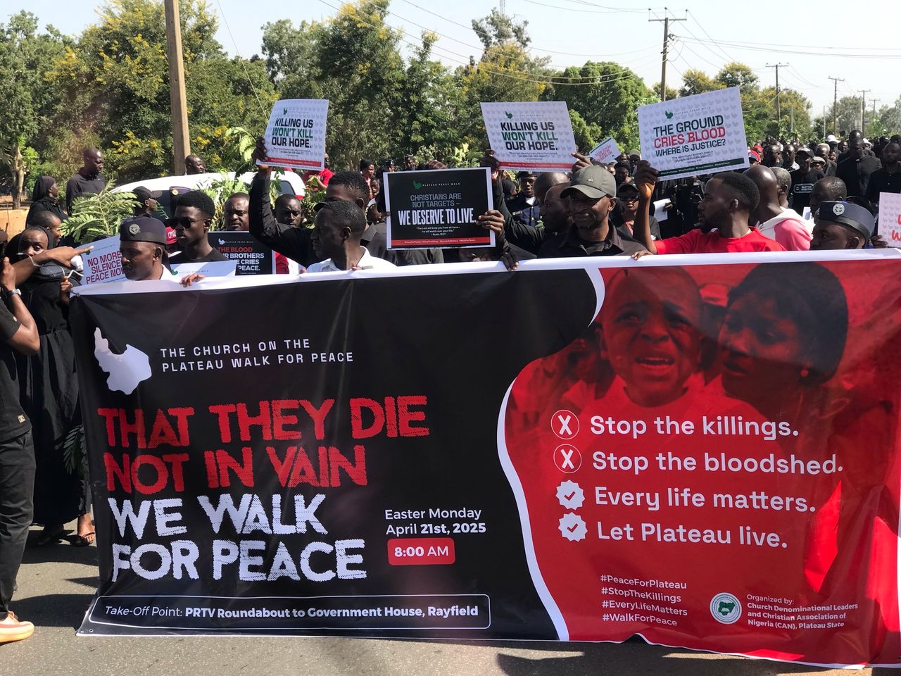 busterblog - Tensions Boil Over as Jos Erupts in Protest Against Continued Killings by Suspected Fulani Militants