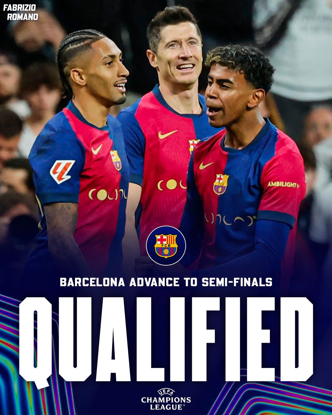 Barcelona Advances to UCL Semi-Finals After A 5-3  Victory Over Borussia Dortmund