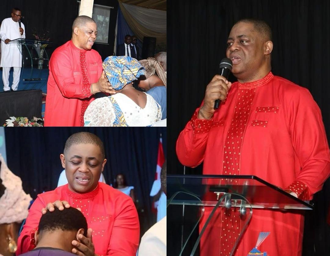 busterblog - Femi Fani-Kayode’s Viral Church Moments: A Former Aviation Minister's Spiritual Transformation Captured in Photos