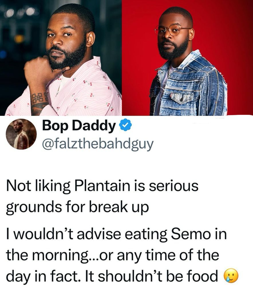 busterblog - Falz Declares Love for Plantain Non-Negotiable, Says Disliking It Is Breakup Material