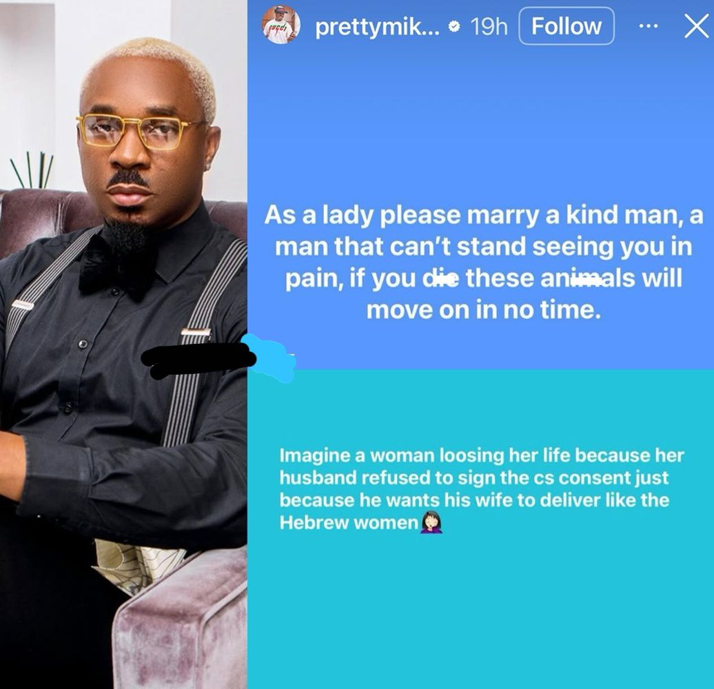 busterblog - "Marry a Kind Man" – Pretty Mike Urges Women After Tragic Incident Highlights the Dangers of Neglectful Partners