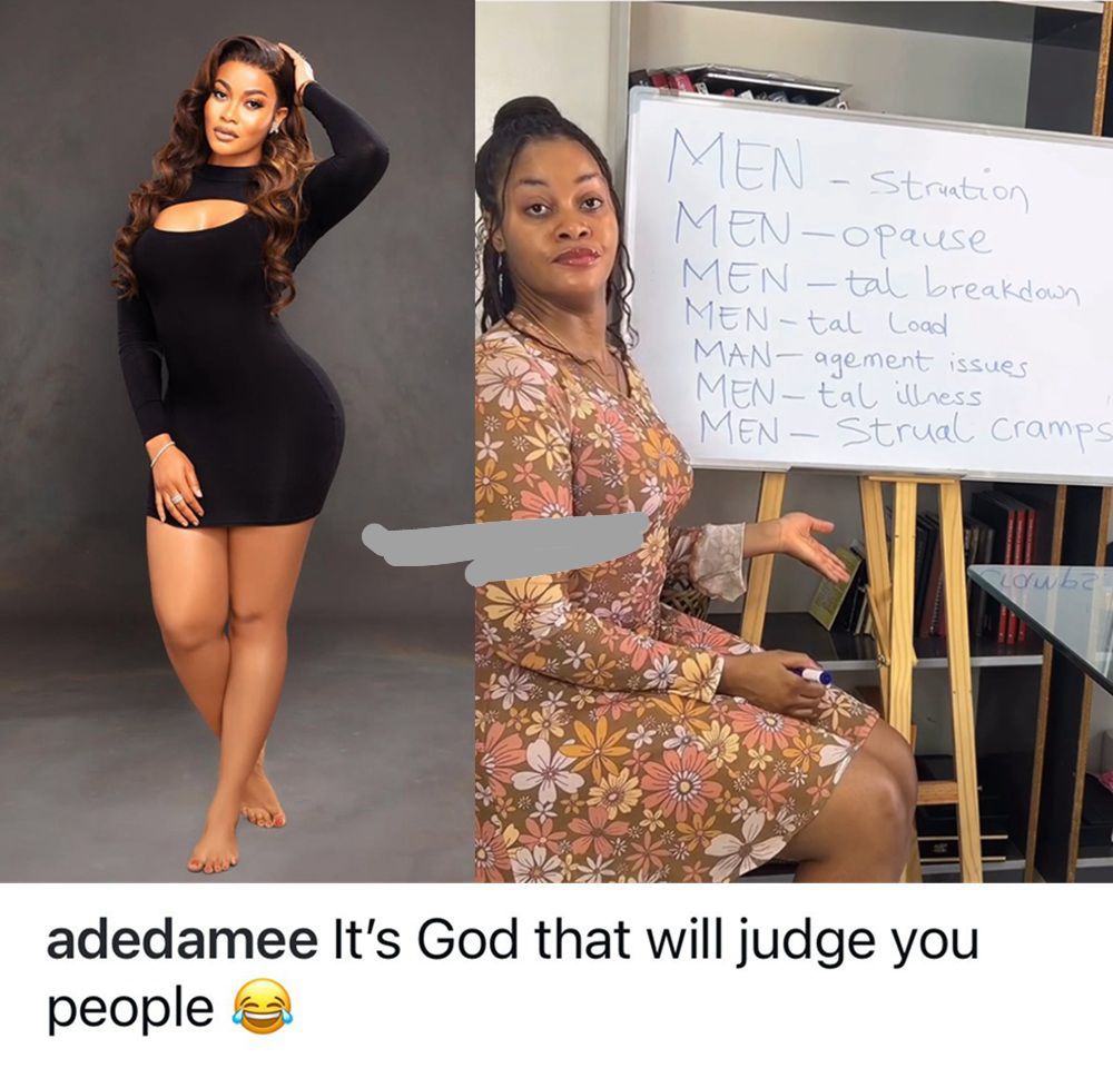 busterblog - “It’s God That Will Judge You People”: Damilola Adegbite Calls Out Men Over Emotional Suffering of Women