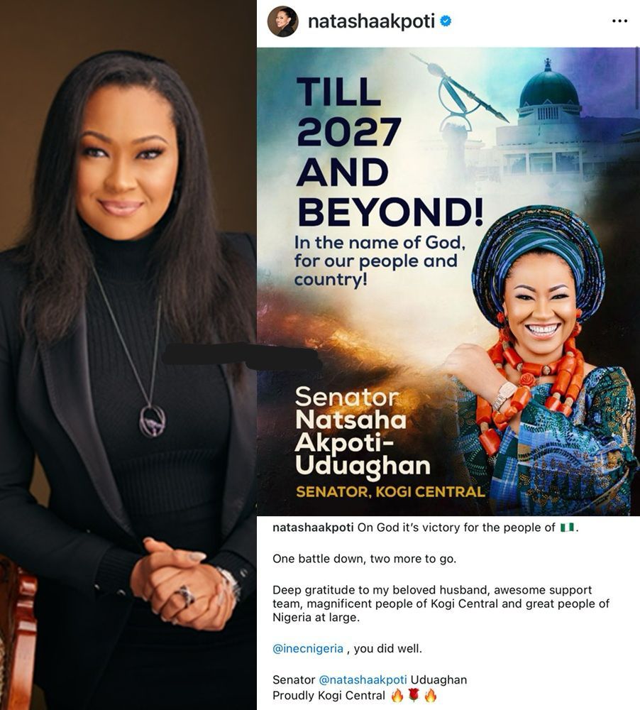 \"You Did Well\" - Senator Natasha Akpoti-Uduaghan Applauds INEC for Rejecting Recall Petition