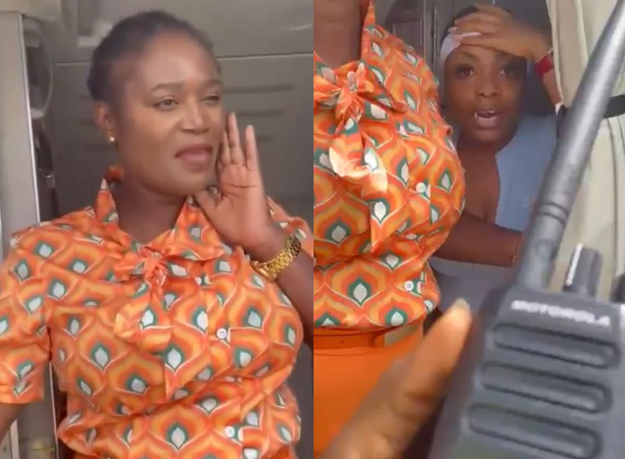 New Twist in Ibom Air Drama: Eyewitness Claims Air Hostess Smashed Passenger’s Phone Before Viral Video