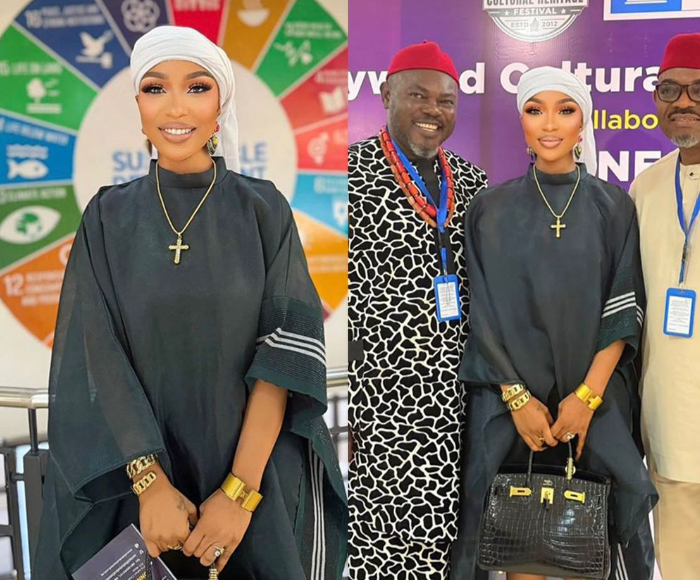 Tonto Dikeh’s Photos Spark Concern: Social Media Users Claim Actress Is Showing Signs of Body Dysmorphia