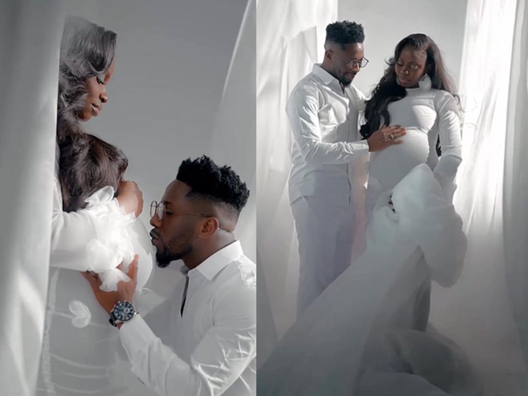 busterblog - Joyful Melody: Gospel Star Peterson Okopi and Wife Prudent Gabriel Expect Their First Child