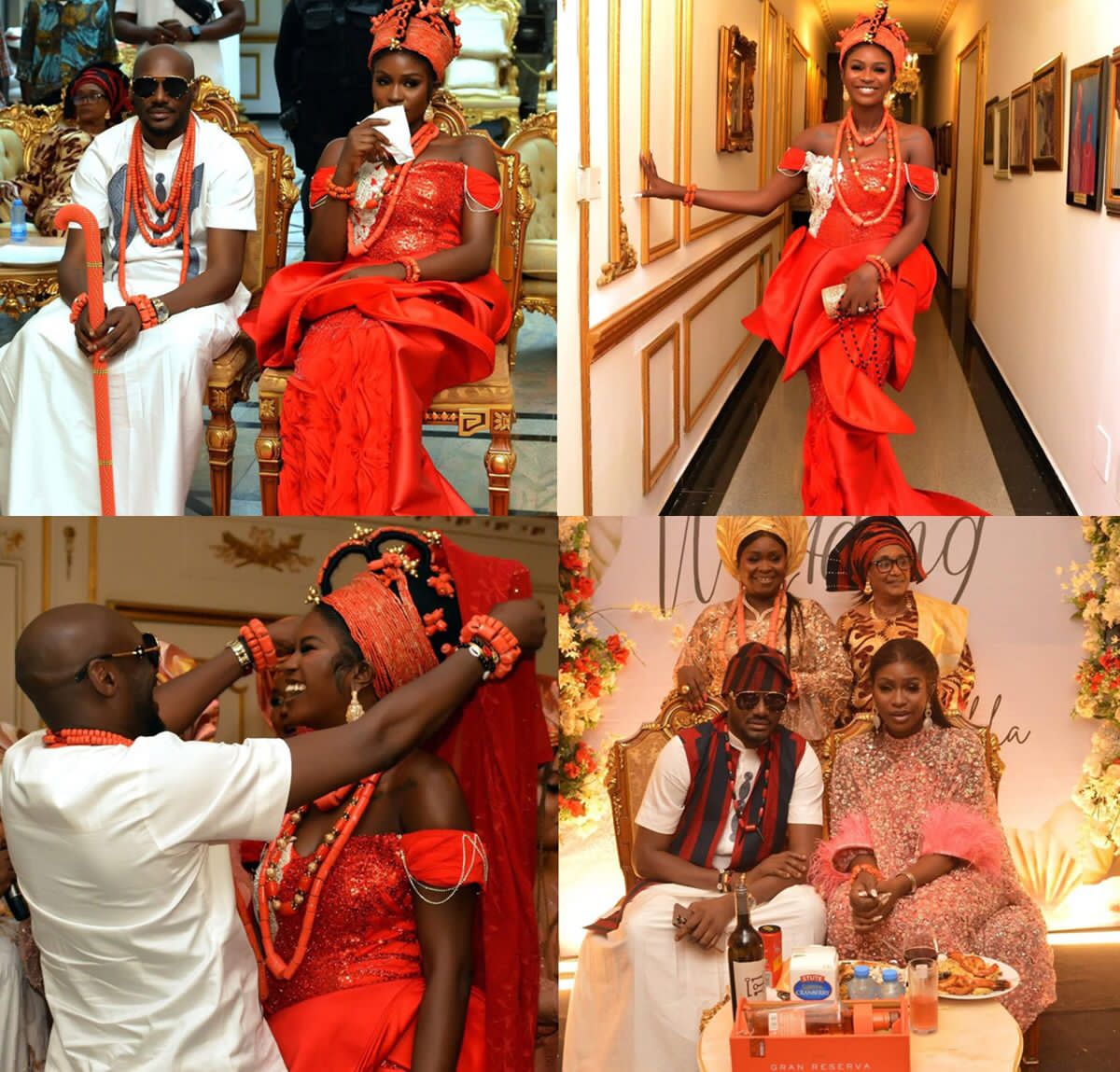 busterblog - Love Meets Legacy: Official Photos From 2Baba and Hon. Natasha’s Traditional Wedding Ceremony Break the Internet