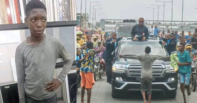 busterblog - QUADRI ALABI, TEEN WHO STOOD IN FRONT OF PETER OBI’S CONVOY REGAINS FREEDOM FROM KIRIKIRI MONTHS AFTER BEING FRAMED FOR ARMED ROBBERY BY LAGOS POLICE – Shegze Reports