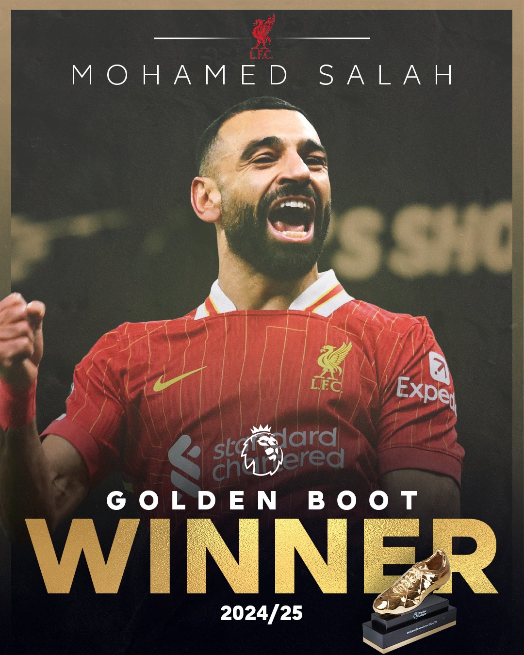 busterblog - Mohamed Salah Clinches 2024/25 Premier League Golden Boot: A Historic Achievement