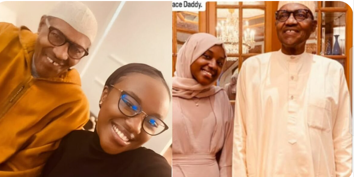 “Daddy, I’m Heartbroken” – Noor Buhari Pays Emotional Tribute to Late President Muhammadu Buhari
