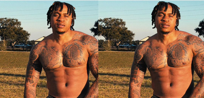 busterblog - Man shows of his five acre purchase but all eyes are on something else as fans demands:"commot for road make we see the acre"