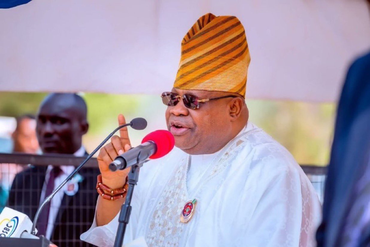 Adeleke Accuses Federal Government of Withholding ₦100bn Osun Funds Amid PDP–APC Tensions