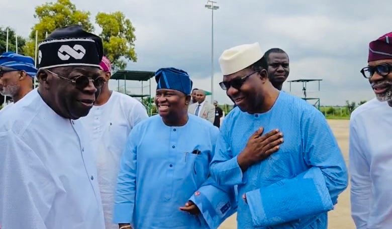 PRESIDENT BOLA TINUBU ATTENDS 8TH-DAY PRAYER FOR LATE AWUJALE OF IJEBULAND, OBA ADETONA, IN IJEBU-ODE